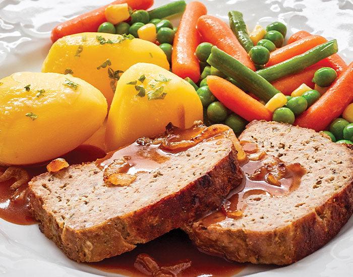 Instant pot meatloaf discount and potatoes and carrots