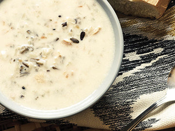 Wild Rice and Leek Soup