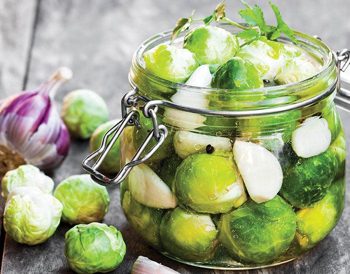 Pickled Brussels Sprouts - Nuwave