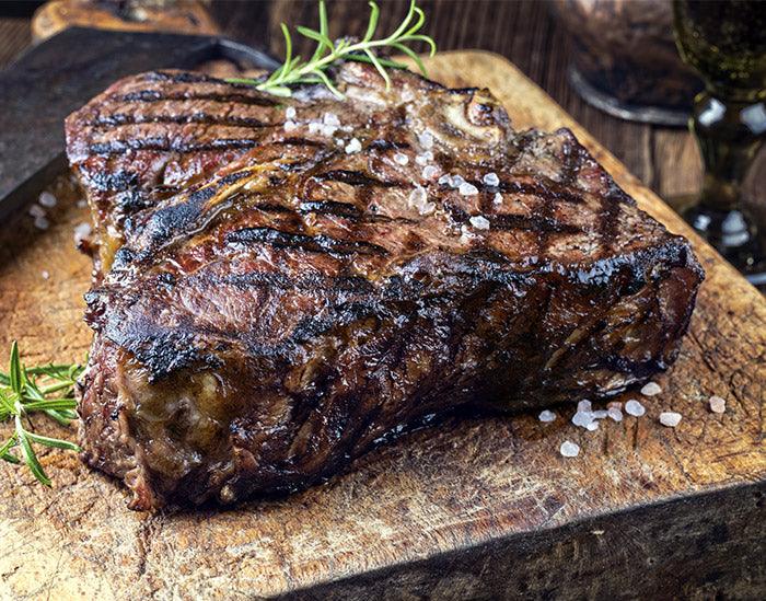 Broiled Porterhouse Steak with Truffle Butter - Nuwave