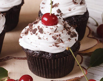 Chocolate Cherry Cupcakes - Nuwave