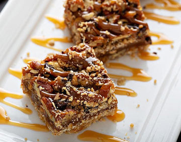 Salted Caramel Chocolate Chip Cookie Bars - Nuwave