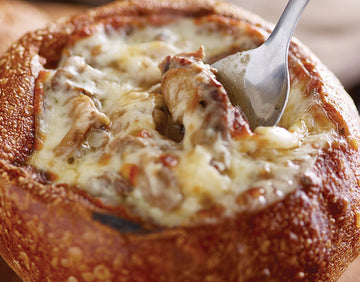 Philly Cheesesteak Soup