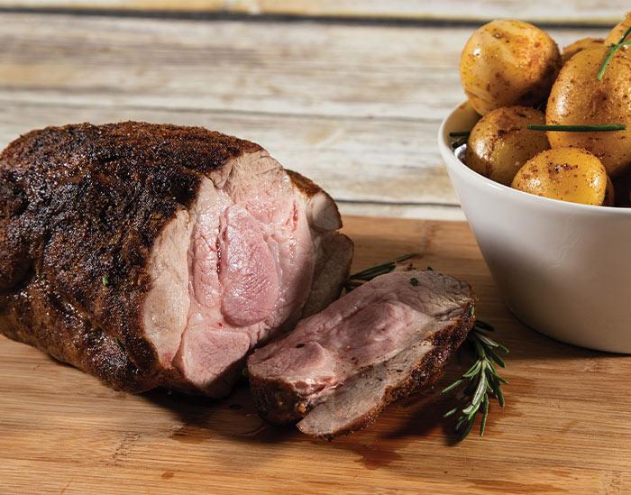 Pork Shoulder Roast with Potatoes - Nuwave