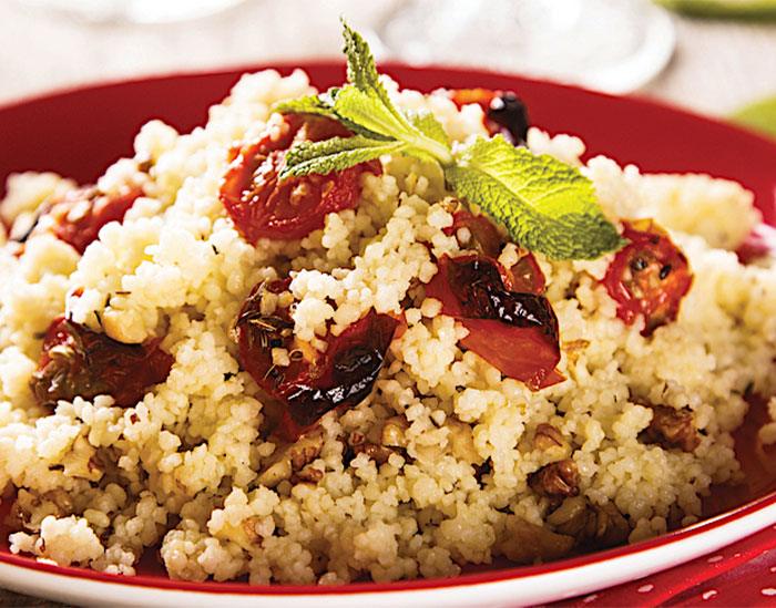 Couscous with Sun-dried Tomatoes & Olives - Nuwave