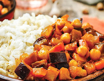 Eggplant & Chickpea Curry - Nuwave