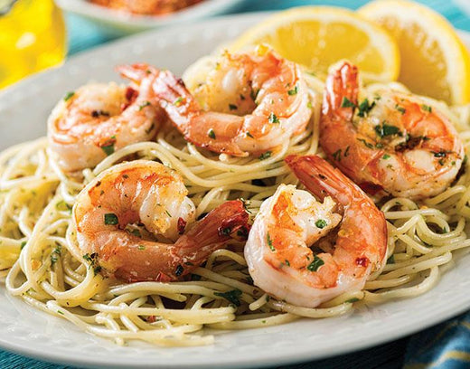 Lemon Garlic Shrimp Pasta - Nuwave