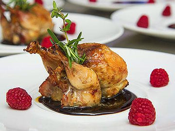 Partridge with Cranberries and Rosemary - Nuwave