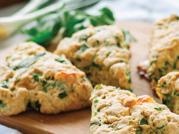 Cheesy Herb Scones