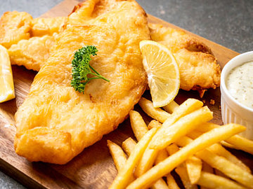 Air-Fried Fish and Chips