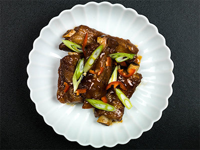 Chinese-Style Ribs with Guava Barbecue Sauce