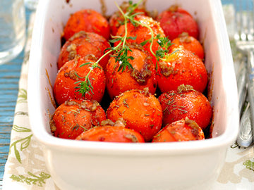 Garlic & Rosemary Roasted Cherry Tomatoes