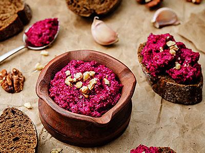 Roasted Beet Pesto - Nuwave