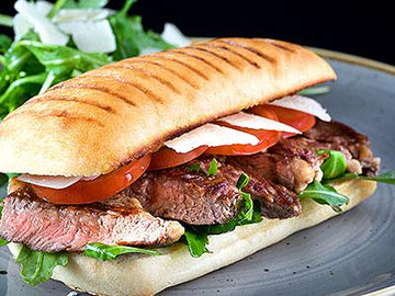 Broiled Steak Sandwich - Nuwave