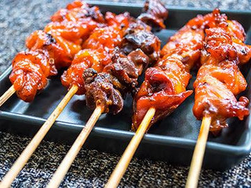 Soy-Glazed Chicken Yakitori - Nuwave