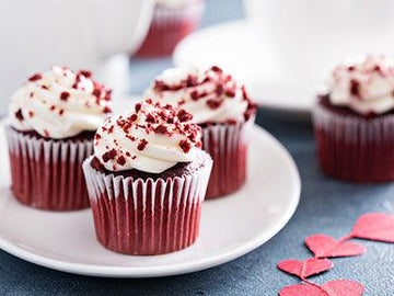 Red Velvet Cupcakes with Cream Cheese Frosting - Nuwave