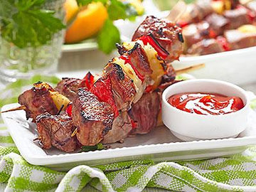 Pork and Pineapple Kabobs - Nuwave