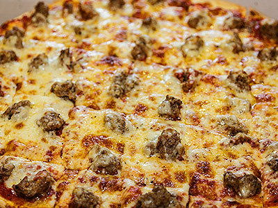 Little Italy Sausage and Sun-Dried Tomato Pizza