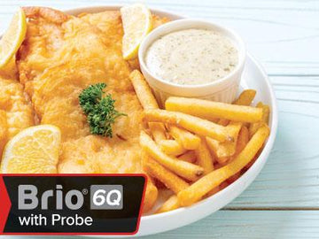 Fish and Chips with Homemade Tartar Sauce (Brio) - Nuwave