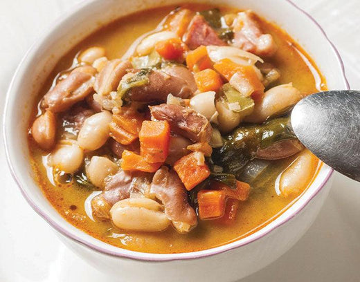 Ham Hock & Pinto Bean Soup - Nuwave