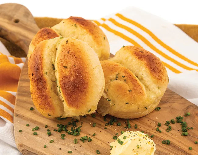 Buttery Parbaked Dinner Rolls