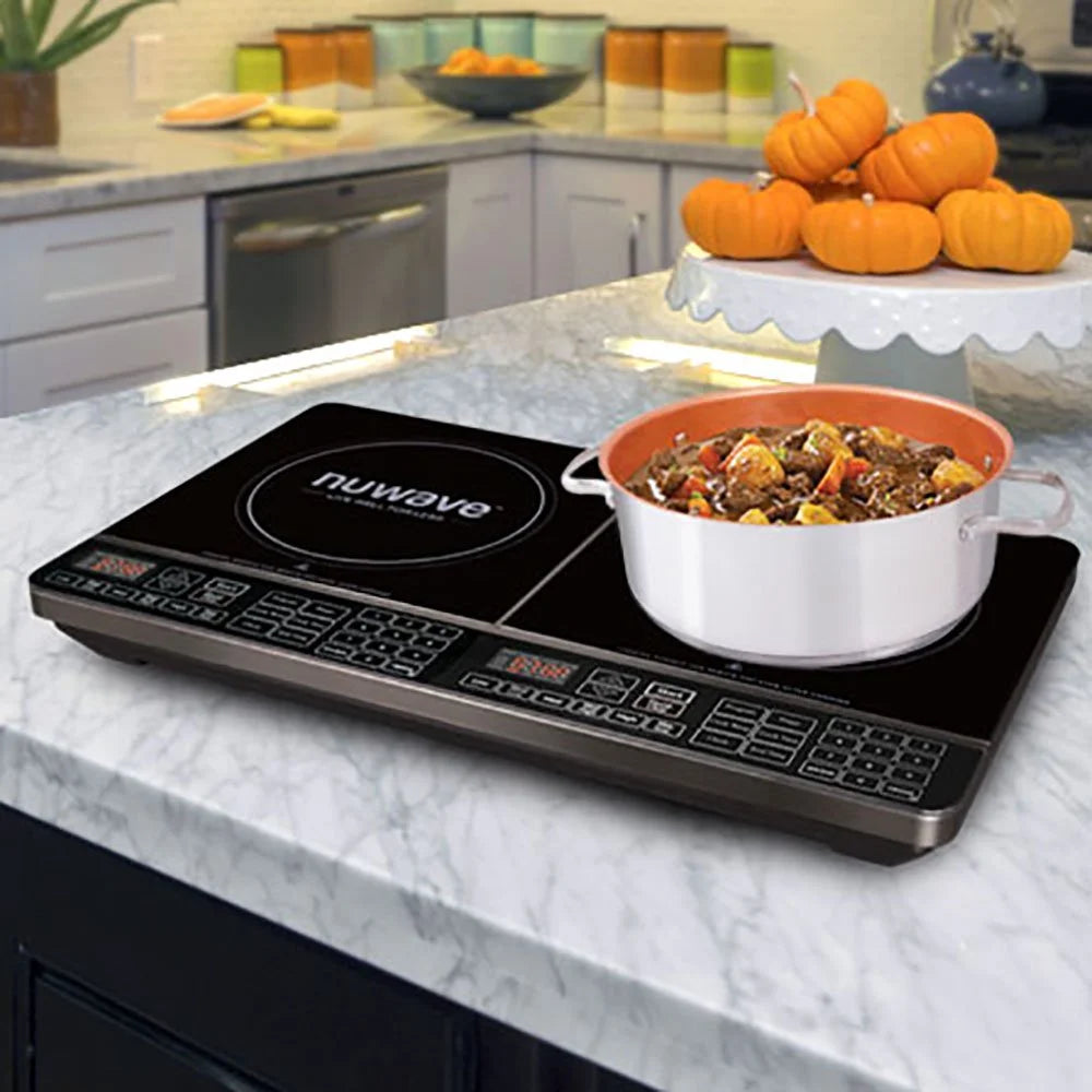 Nuwave Portable Induction Cooktop in Modern Kitchen