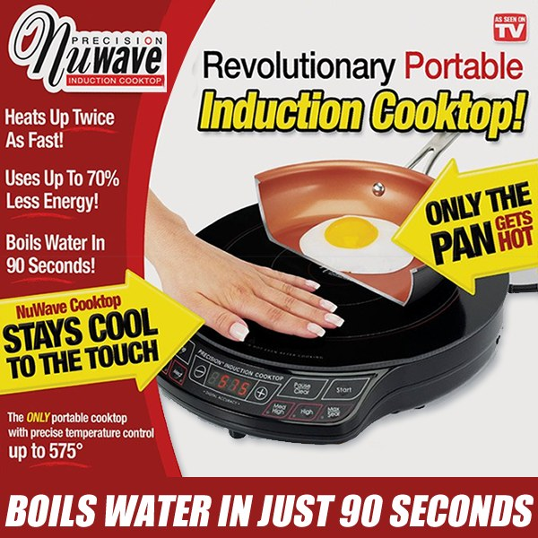 Nuwave portable induction cooktop as seen on TV