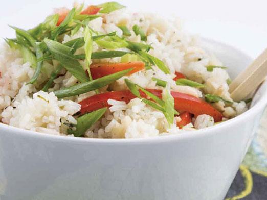 Sesame-Ginger Rice with Broccoli - Nuwave