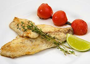 Alaskan Cod with Cherry Tomatoes - Nuwave