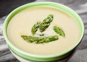 Creamy Asparagus Soup - Nuwave