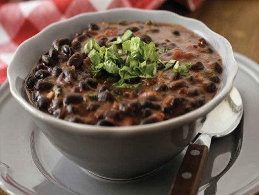 Black Bean Soup with Toasted Cumin & Cilantro (Nutri-Pot) - Nuwave