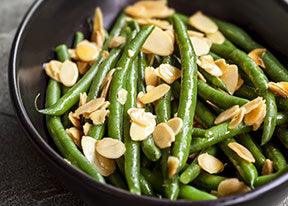 Steamed Green Beans with Toasted Almonds - Nuwave
