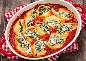 Stuffed Shells with Spinach & Ricotta - Nuwave