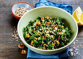 Quinoa with Spicy Kale - Nuwave