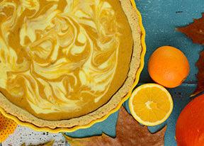 Orange Swirl Cheesecake - Nuwave