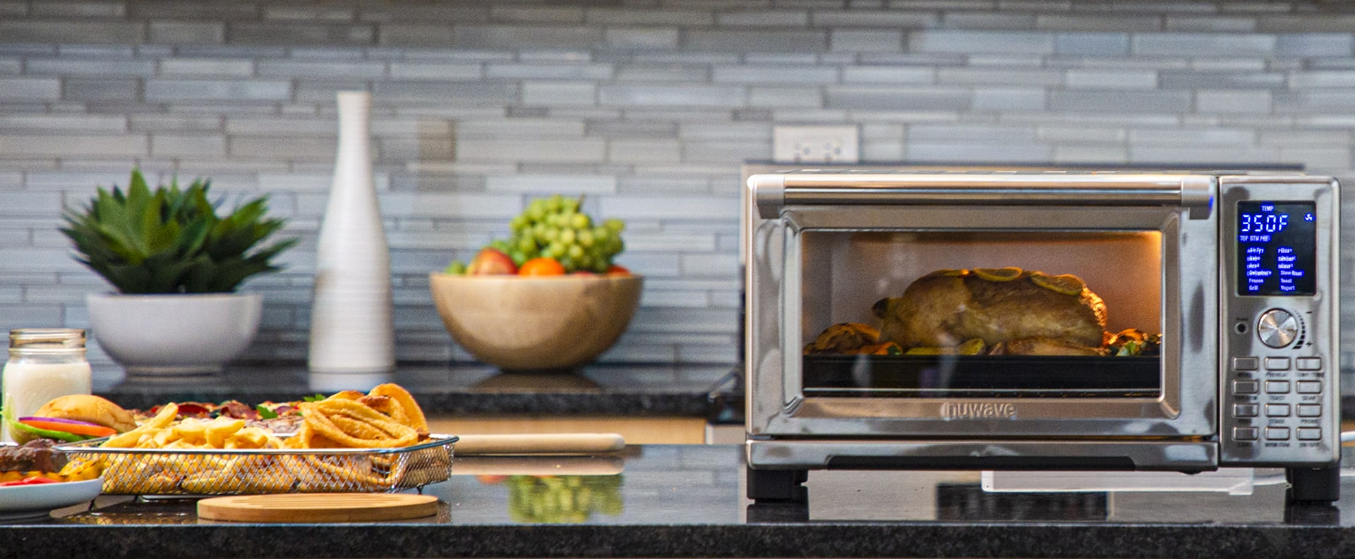  Nuwave Bravo 12-in-1 Digital Toaster Oven, Countertop