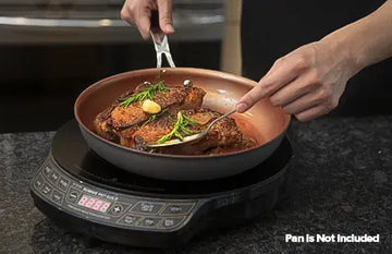 NuWave Gold Precision Induction Cooktop & 10.5 Nonstick Pan 