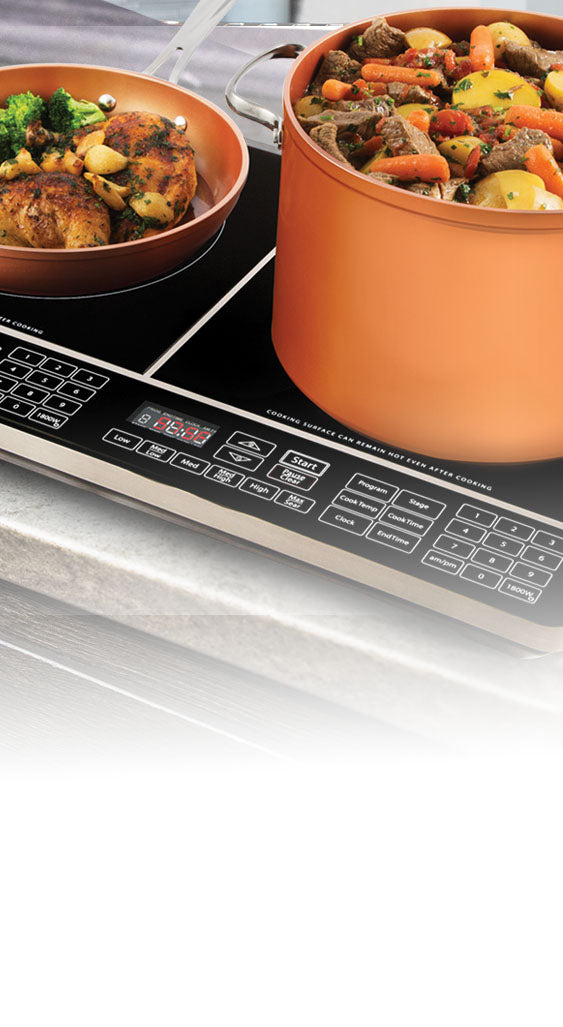 Double Burner Induction Cooktop – Pyle USA